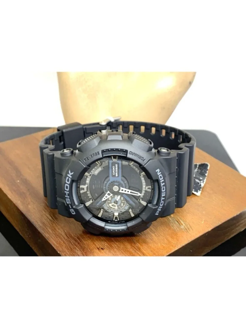 Casio G-Shock Men’s Watch GA110-1B Quartz Black Resin Analog Digital 50mm 5146